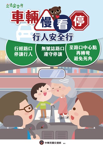 2025交通安全月海報-駕駛版