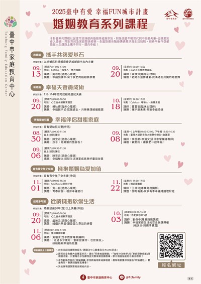 2025臺中有愛 幸福FUN城市計畫