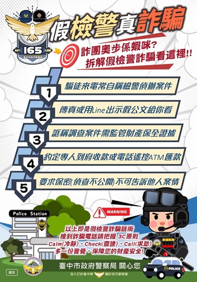 假檢警偵詐騙